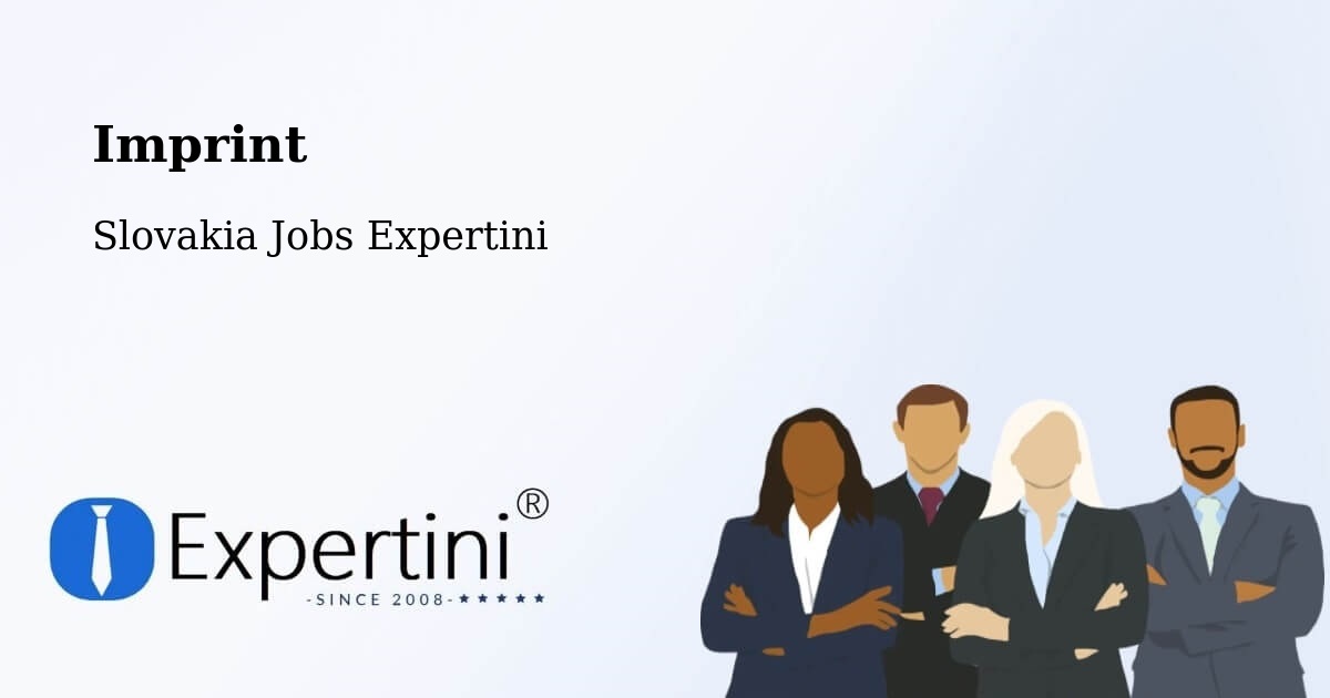 Imprint – Okres Humenné - Slovakia Jobs Expertini